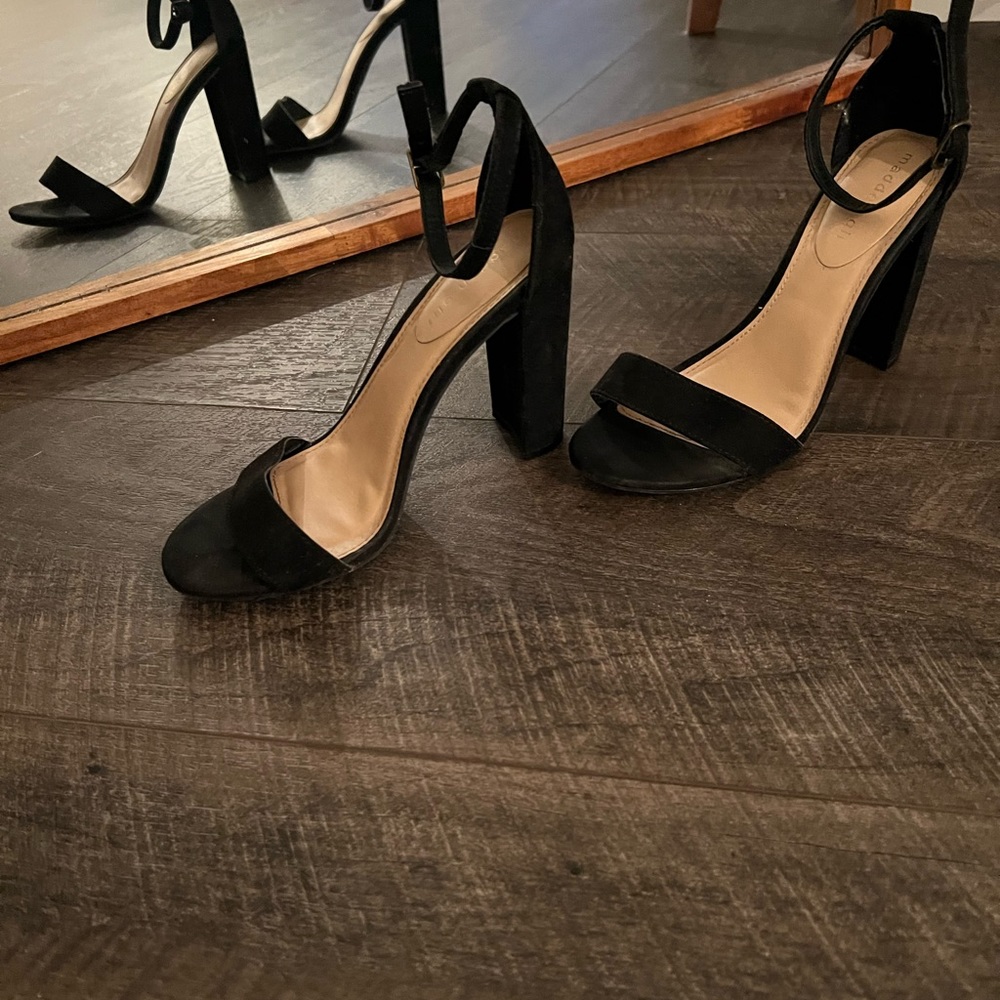 Madden Girl Black Heels